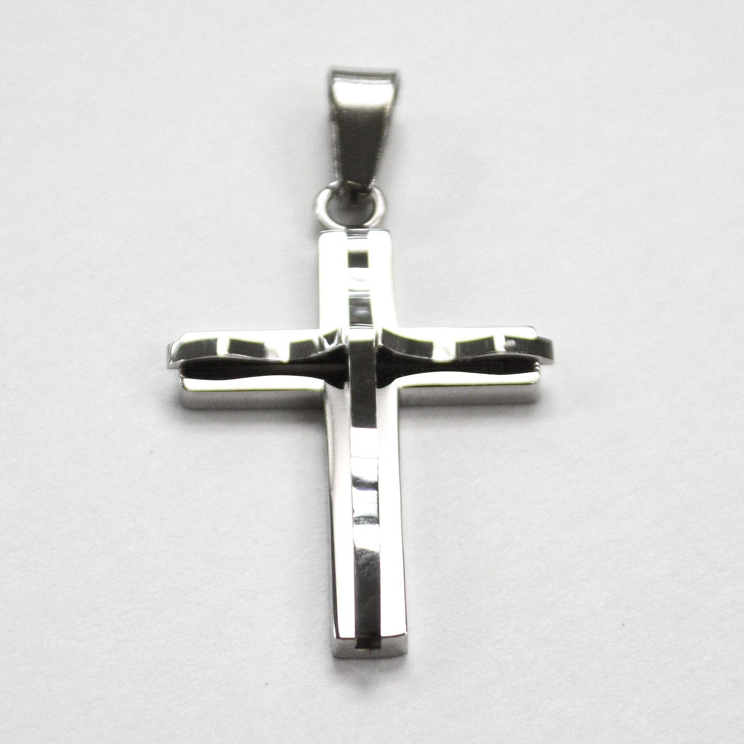 Cross Stainless Steel Pendant 86-924S-Sm