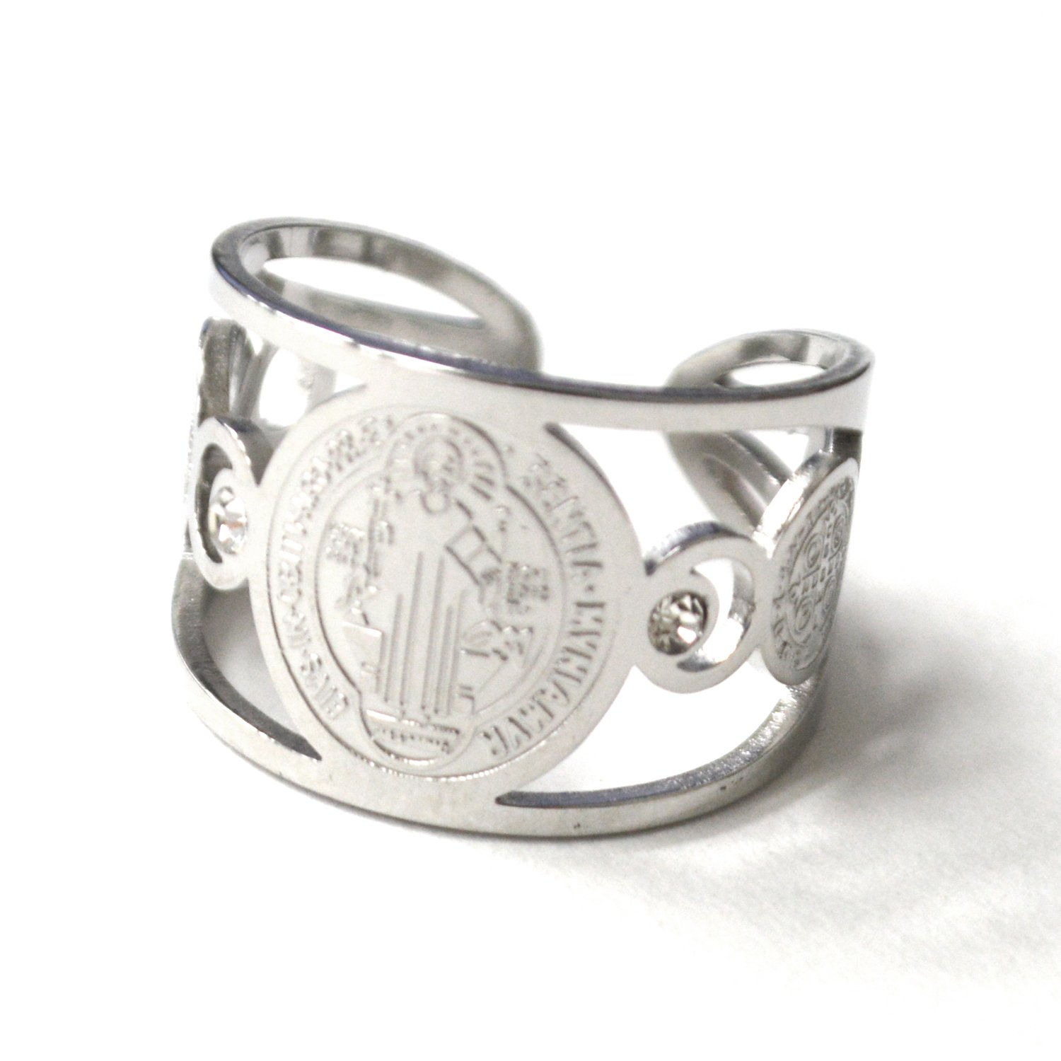 San Beneto Stainless Steel Ring 81-1737S