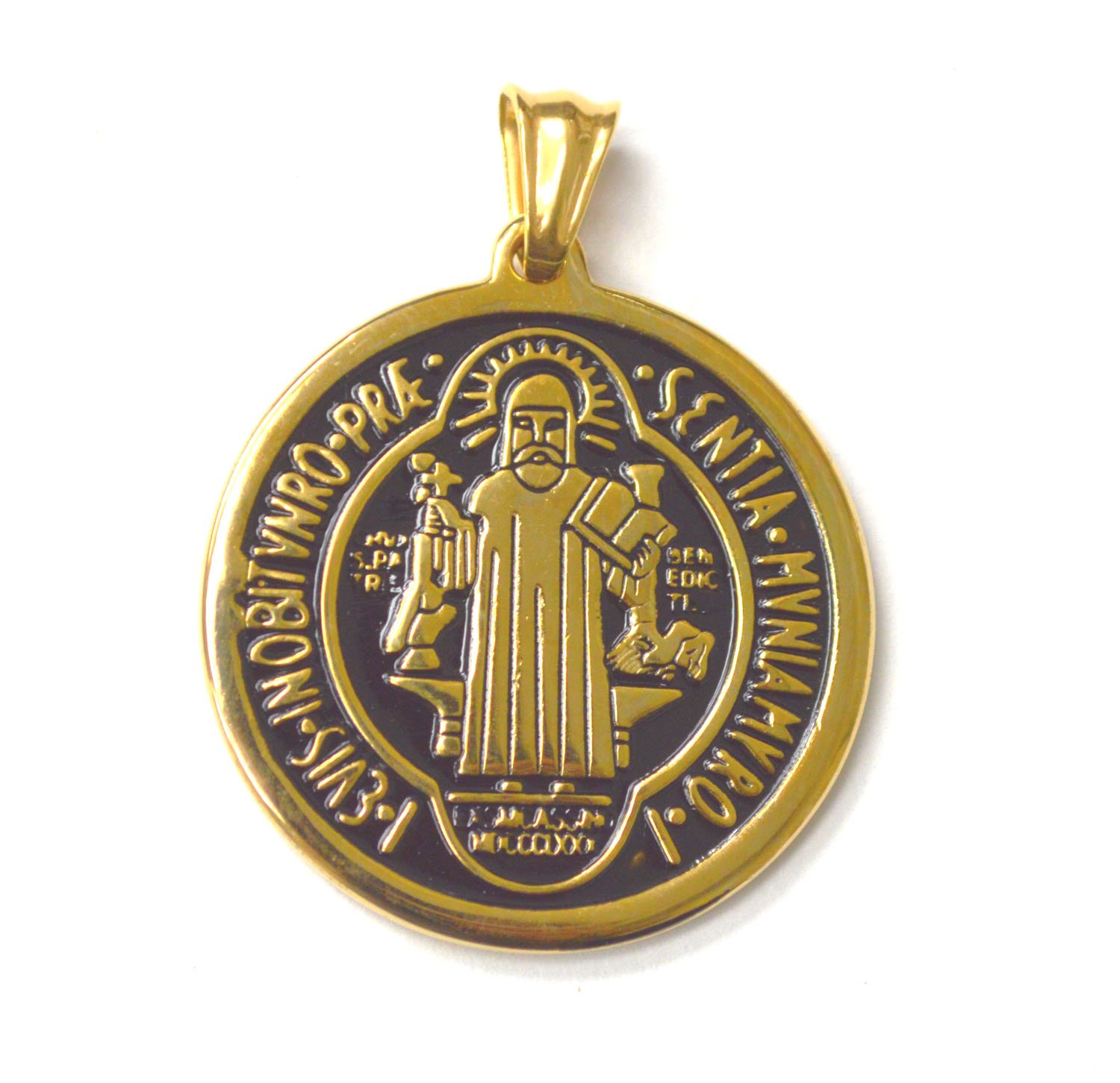 SAN BENETO Gold Plated Pendant 86-1849G-L