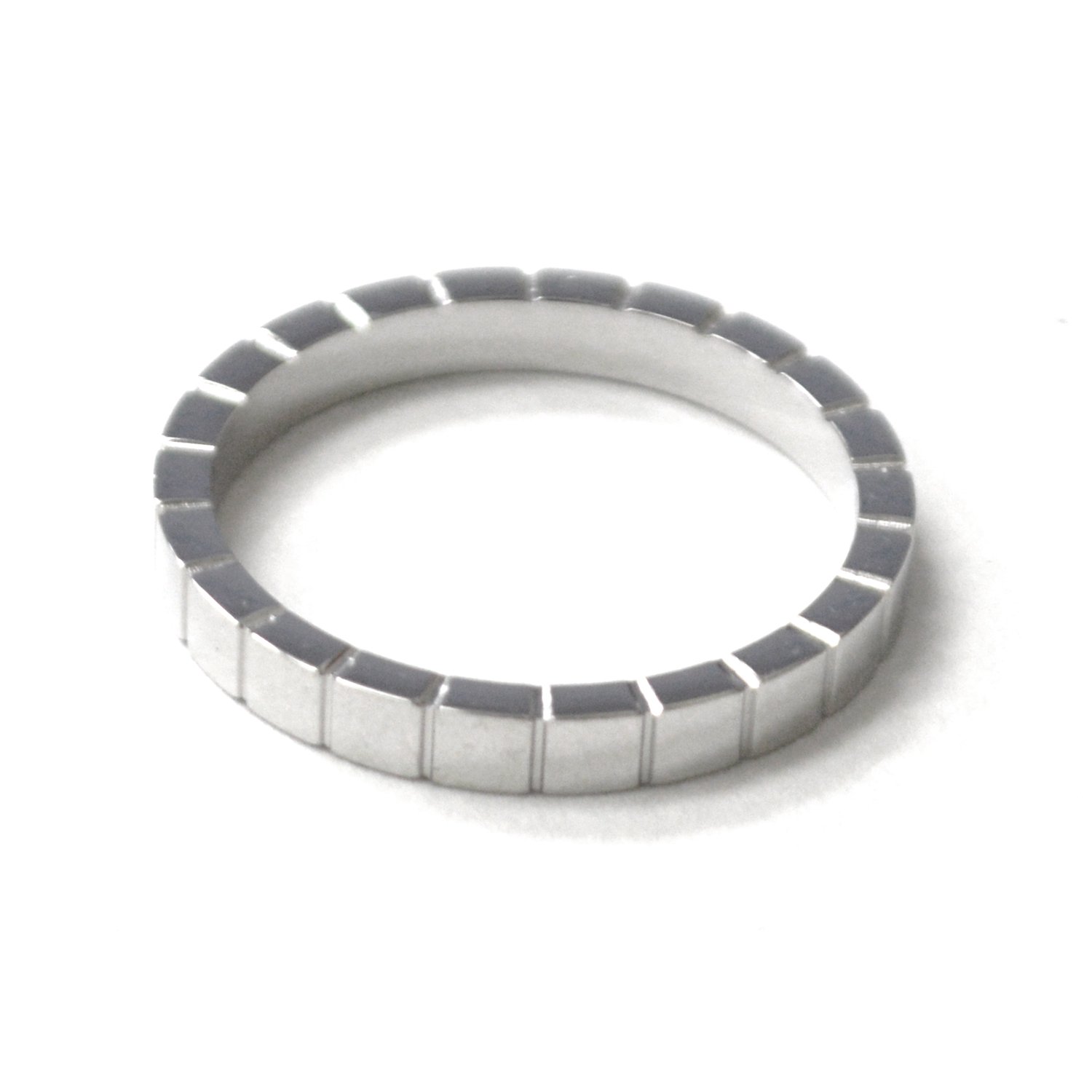 Cube Style Stainless Steel Ring 81-1701S
