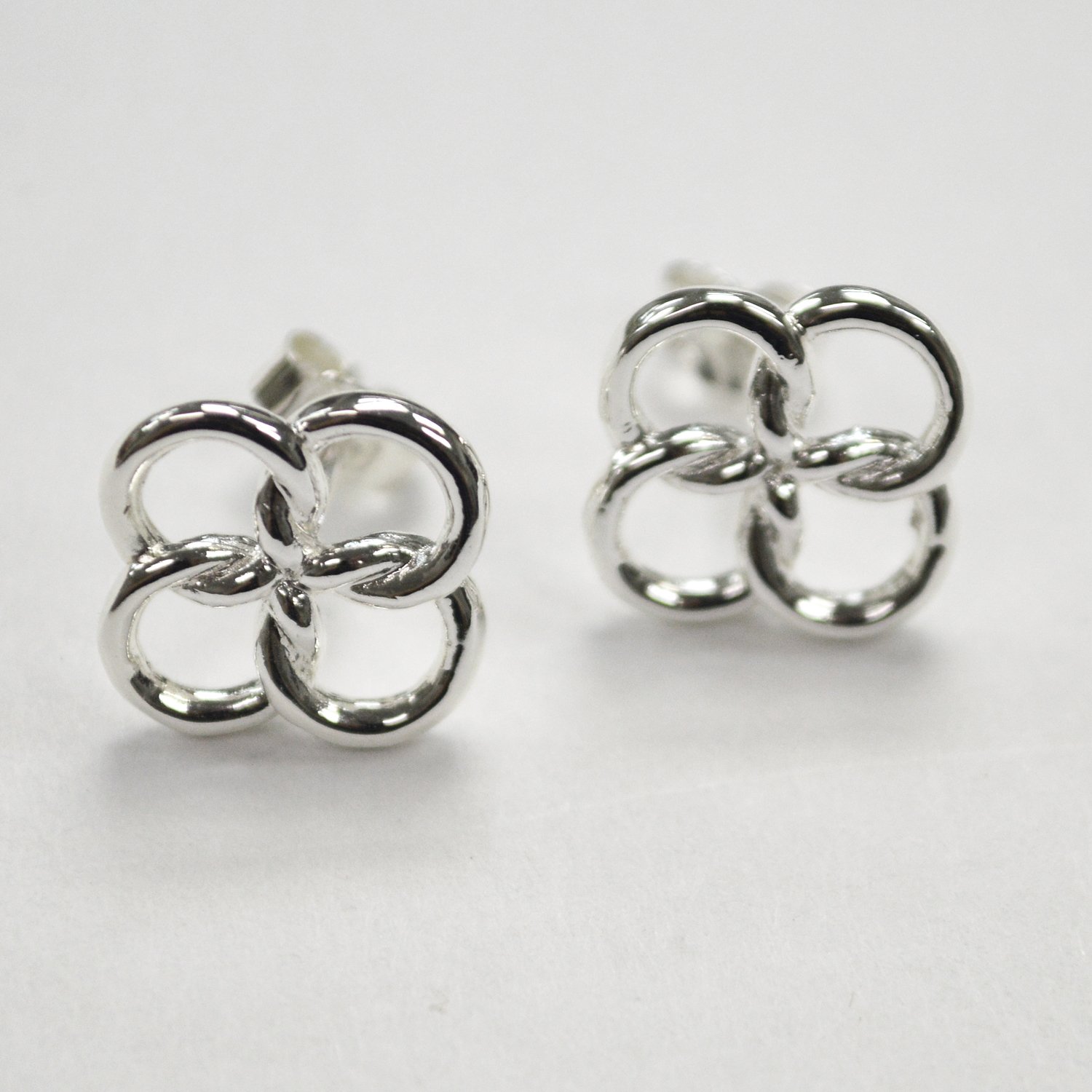 Designer Inspired Sterling Silver Earrings 53-1003
