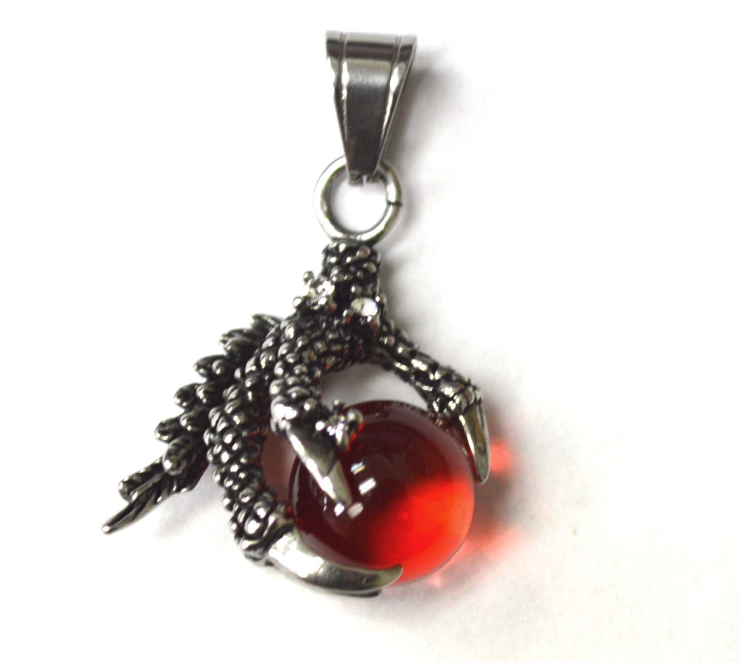 Claw with Stone Pendant 86-2423