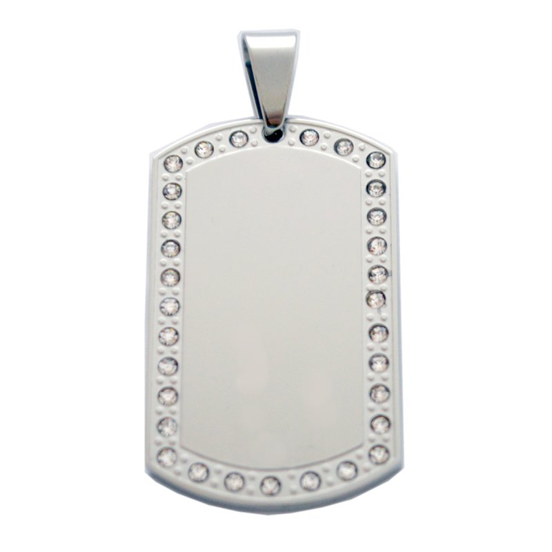 Dog Tag Pendant 86-1982E