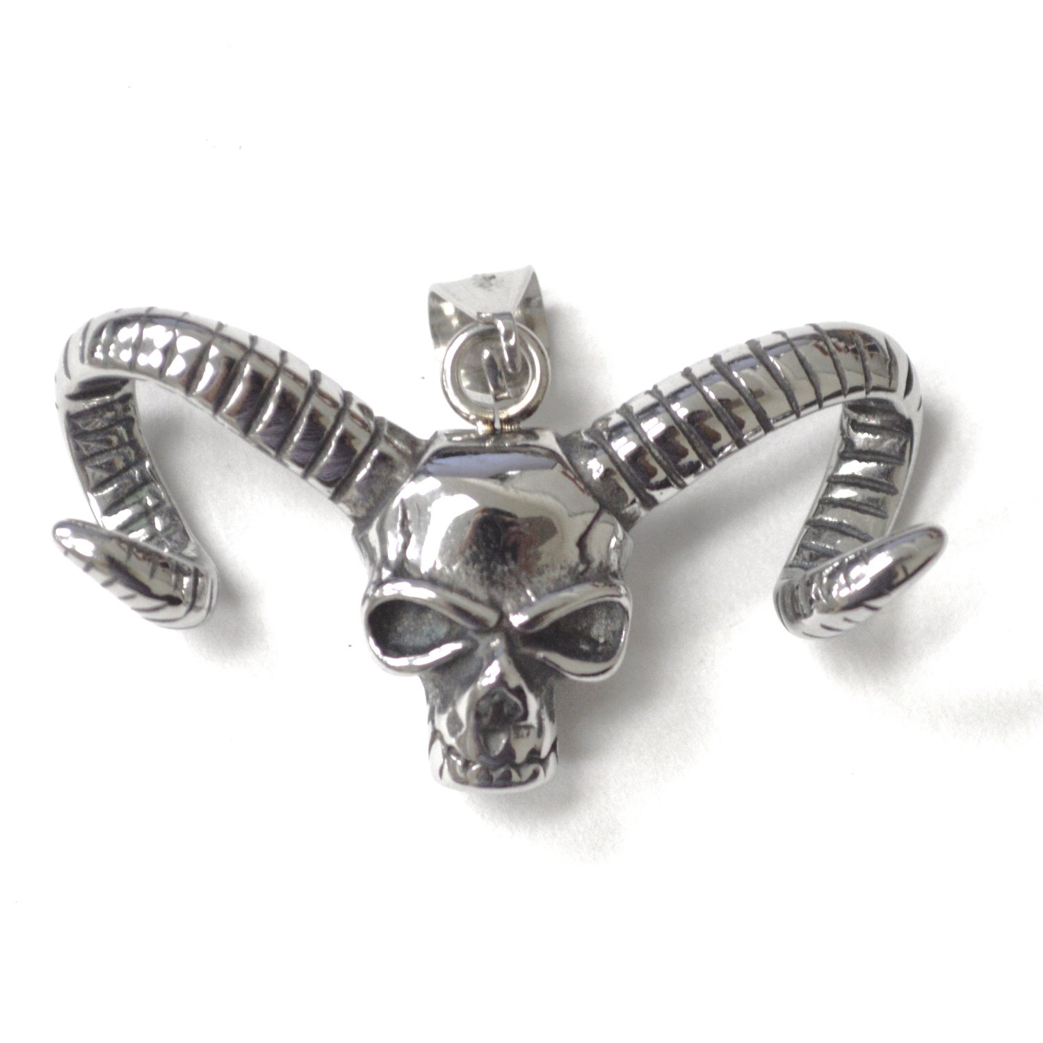 Devil Demon with Horn Stainless Steel Pendant 86-2988-1