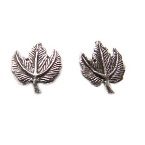Maple Leaf Stud Earring Sterling Silver 53-5032