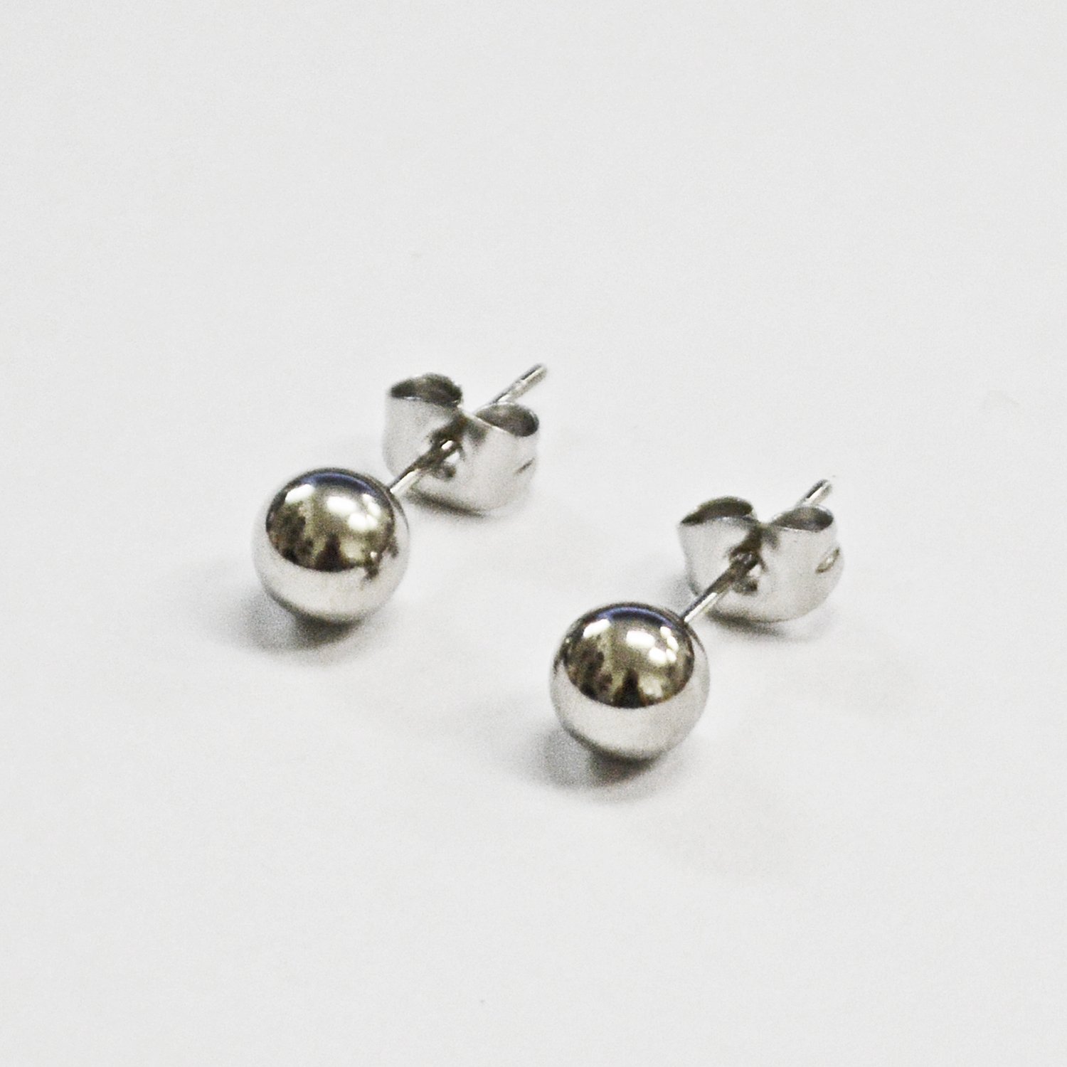 6MM BALL STUD EARRINGS-10 PRS 83-717-6