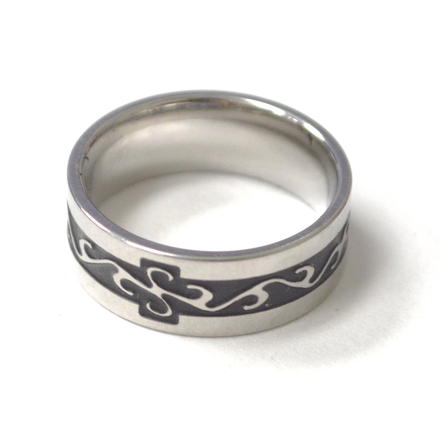 Decorative Stainless Steel Ring 81-1417-8