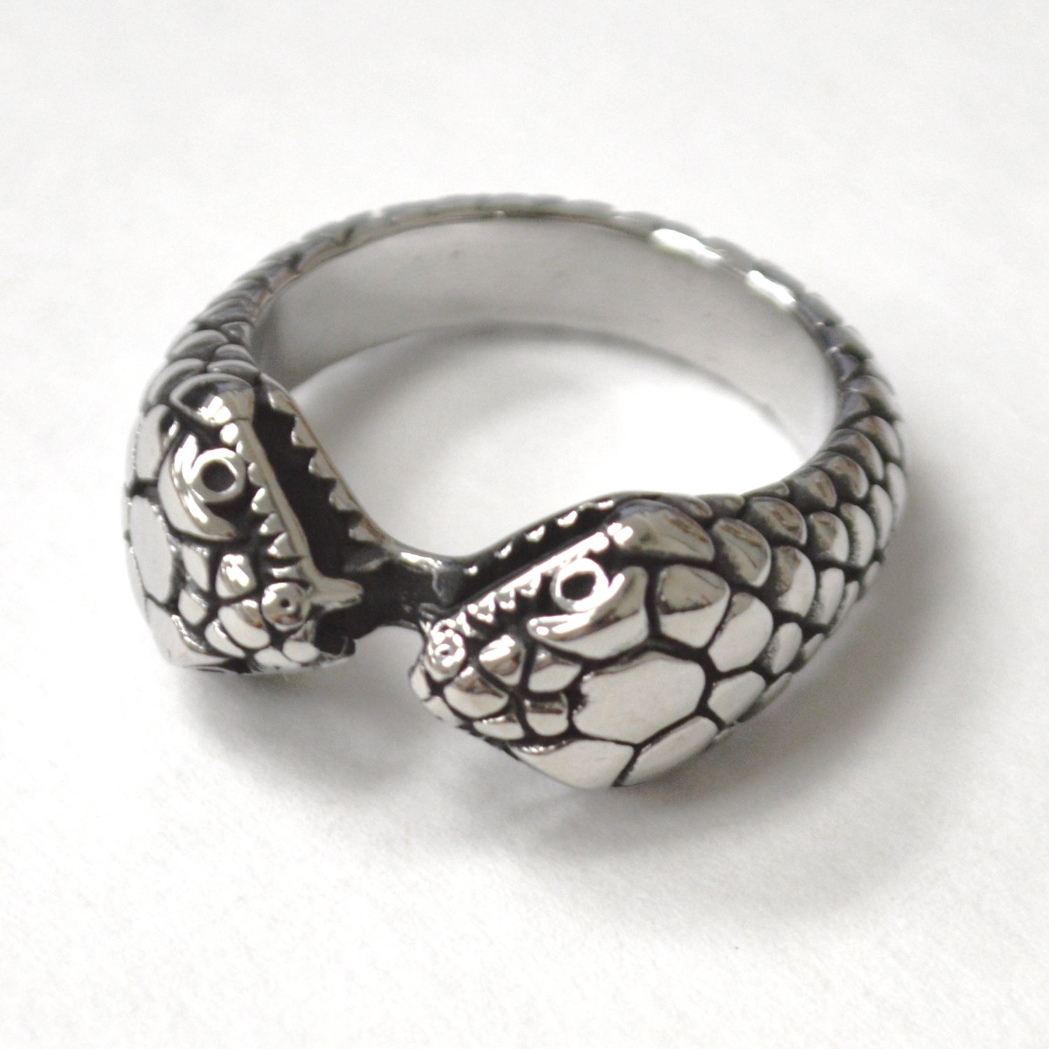 Snake Stainless Steel Ring 81-1660