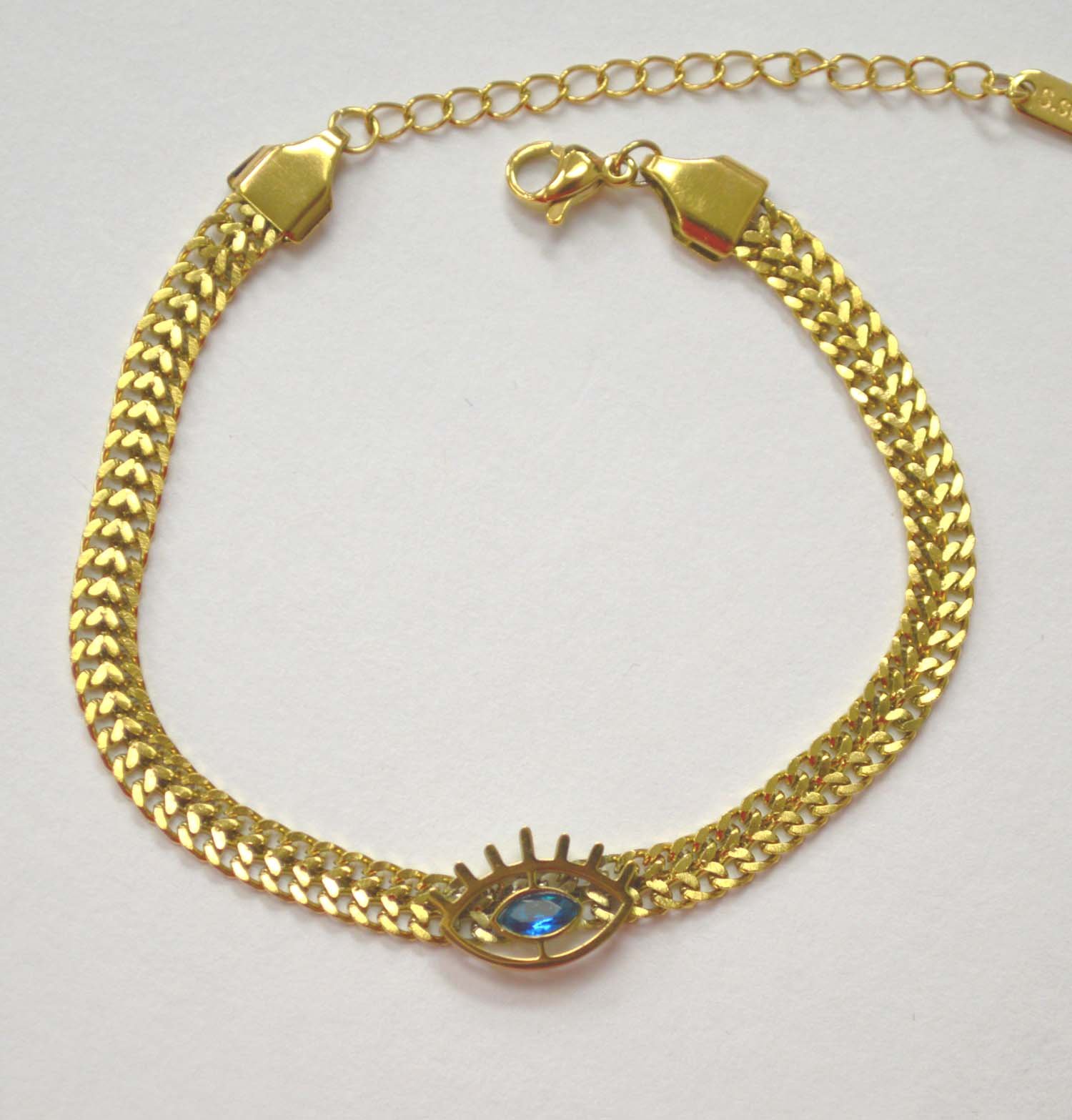Eye Gold IP Plated Bracelet 84-1829G