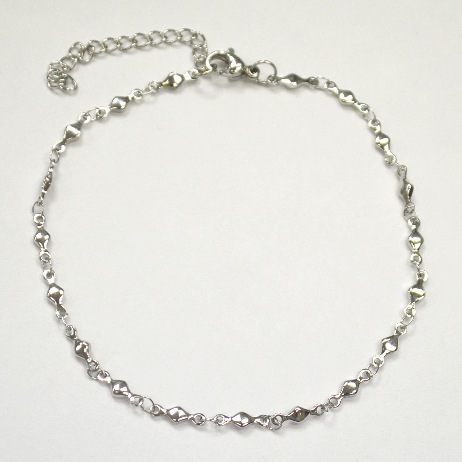 Diamond Shape Bead Anklet 82-160