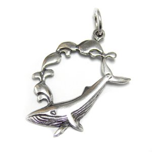 Dolphin Pendant Sterling Silver 561120