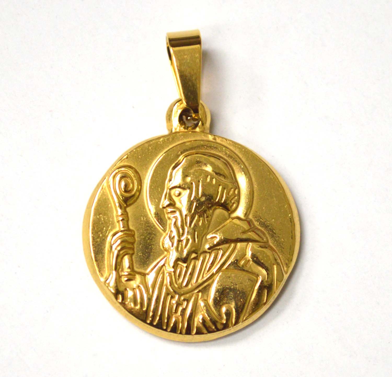 San Beneto Gold IP Plated Pendant  86-2505G