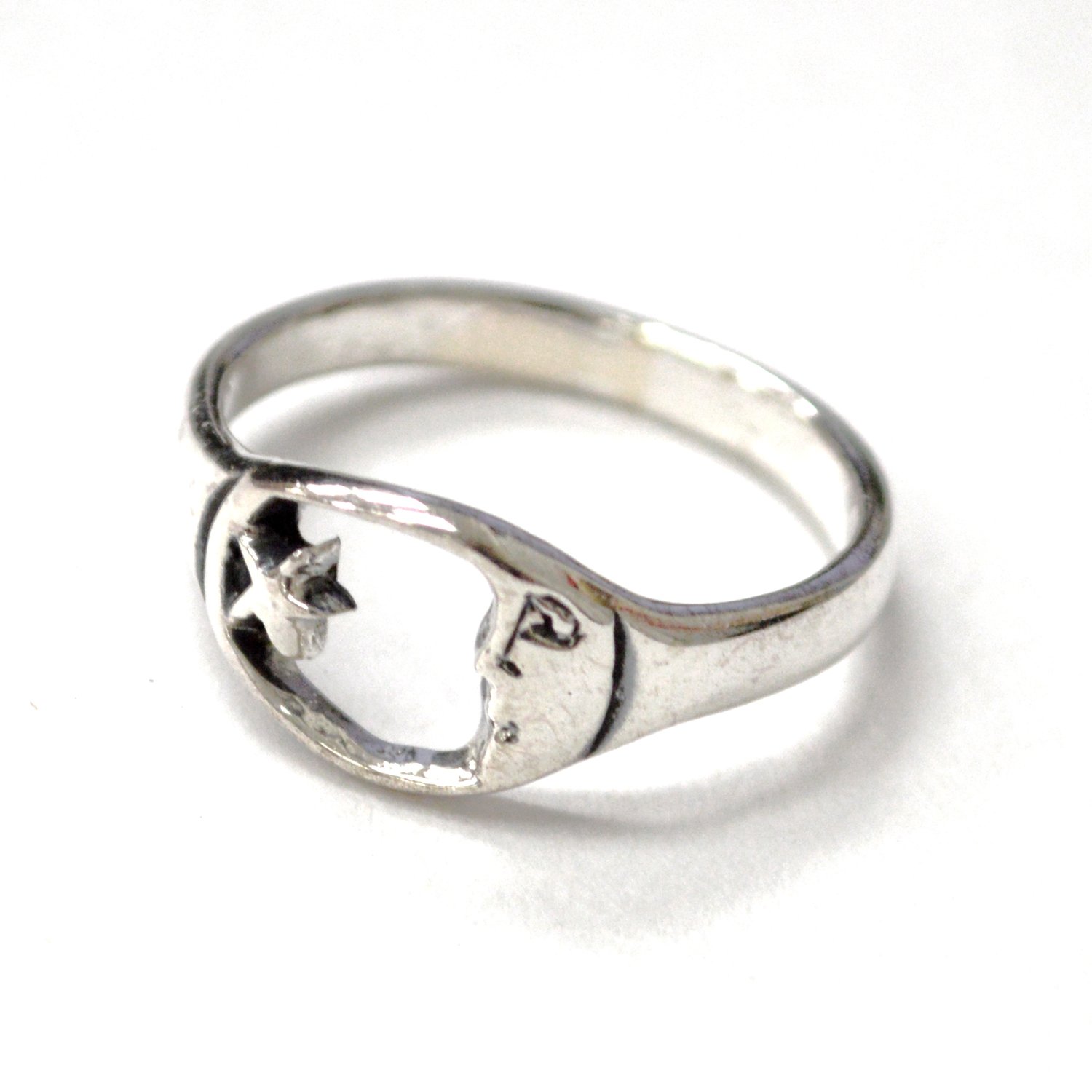 Moon and Star Sterling Silver 51-3103