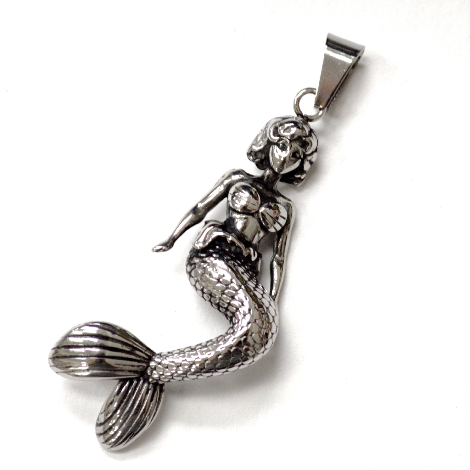 Mermaid Stainless Steel Pendant 86-2629