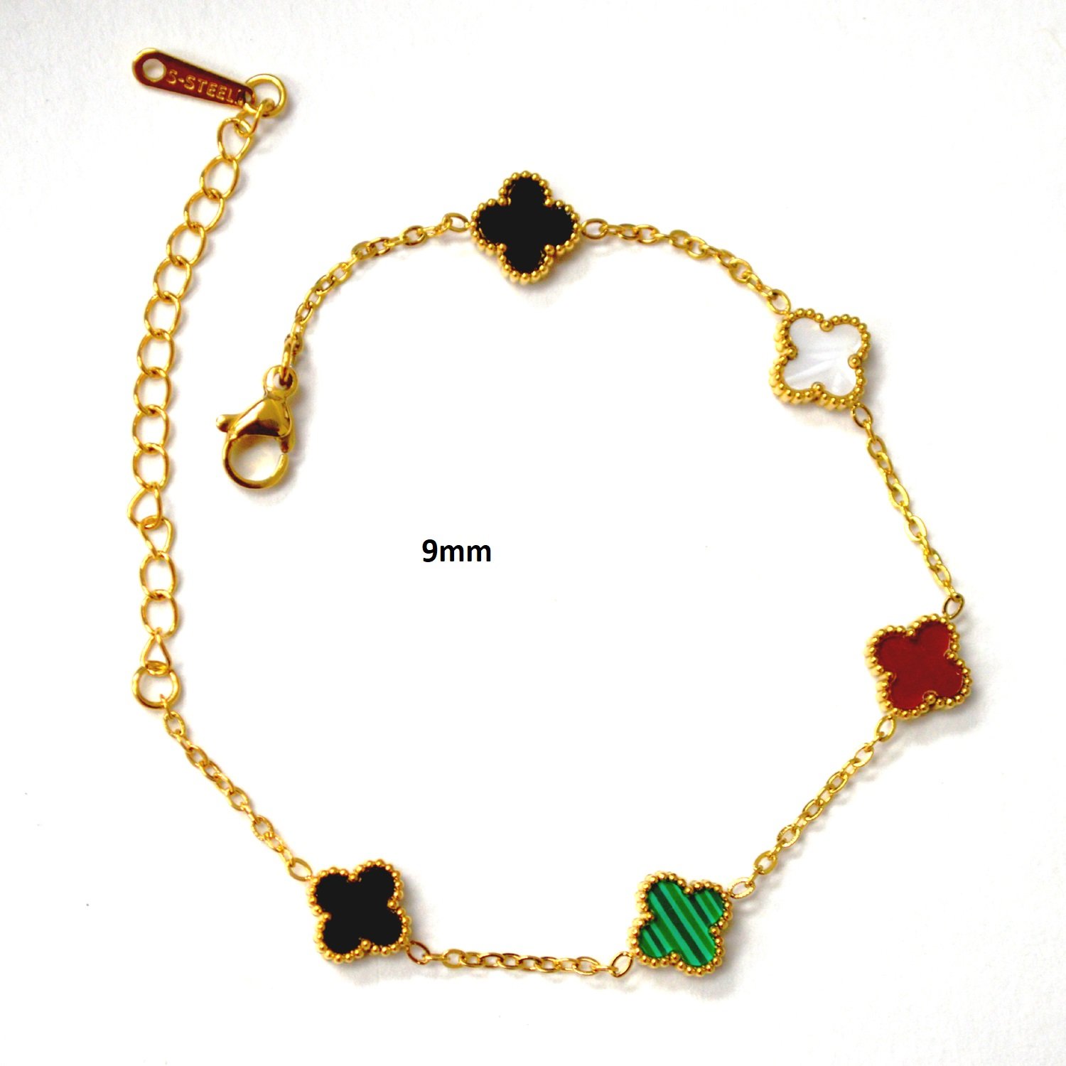 Designers Inspired Gold IP Plated Bracelet 84-1973G-9