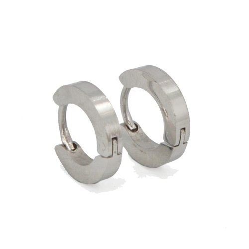 Stainless Steel Huggies Earring