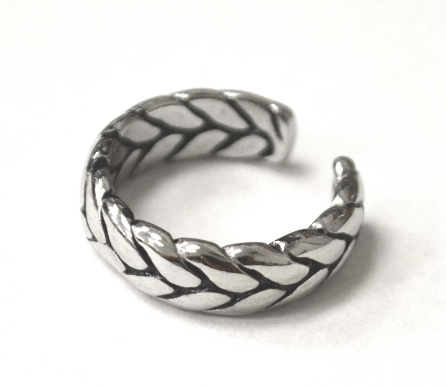 Braided Design Stainless Steel Ring 81-1462S