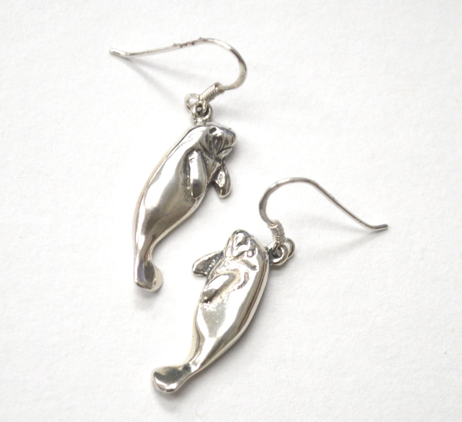Manatees Earring Sterling Silver 53-1100