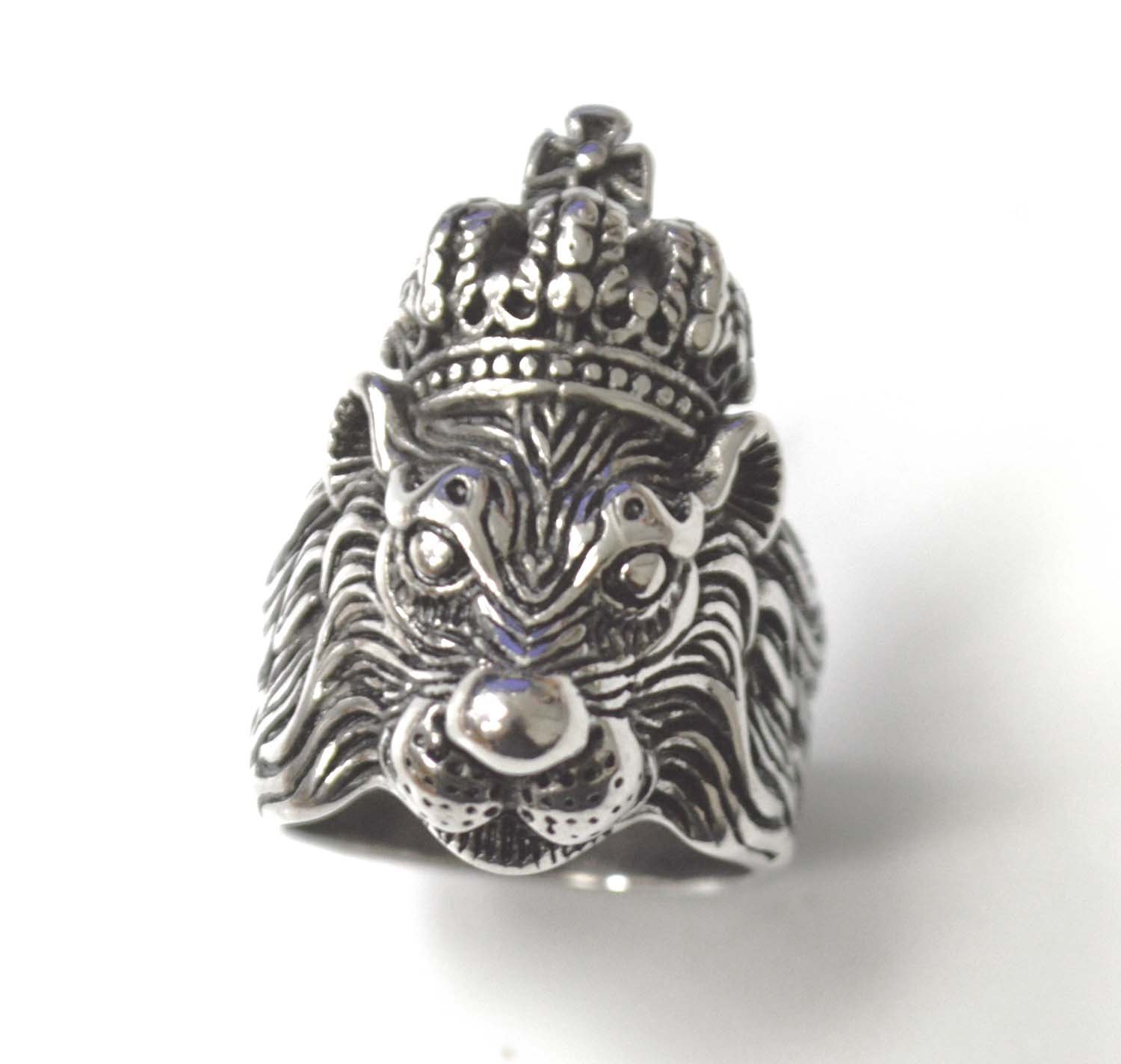Lion King Stainless Steel Ring 81-1547S