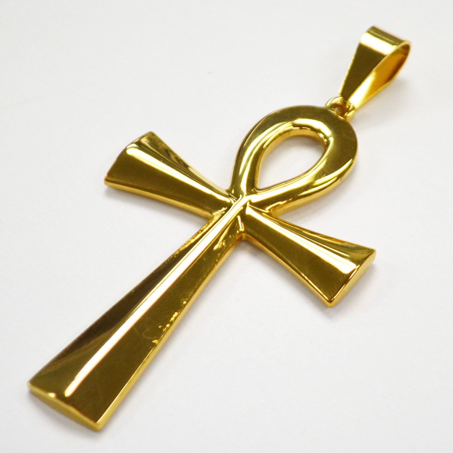 Ank Gold IP Plated Pendant 86-2243G