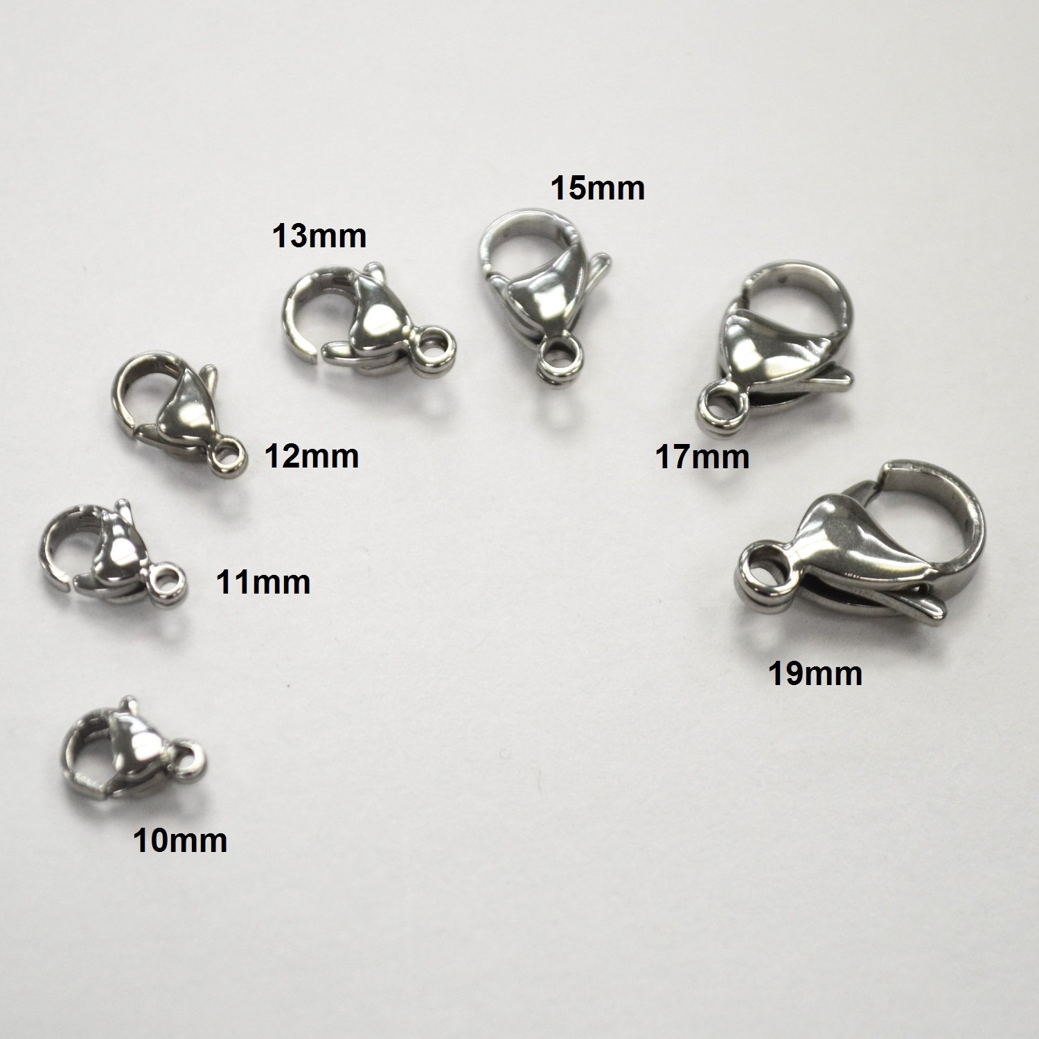 Lobster Clasp Stainless Steel Findings 88-21