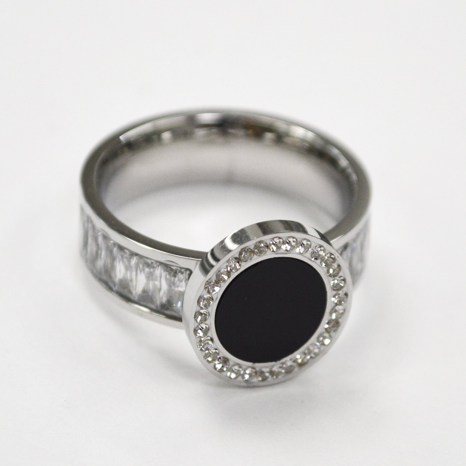 Stone Stainless Steel Ring 81-1387