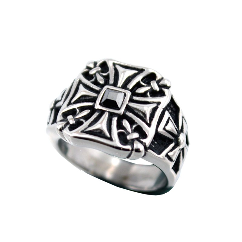 IRON CROSS STAINLESS RING 81-1162