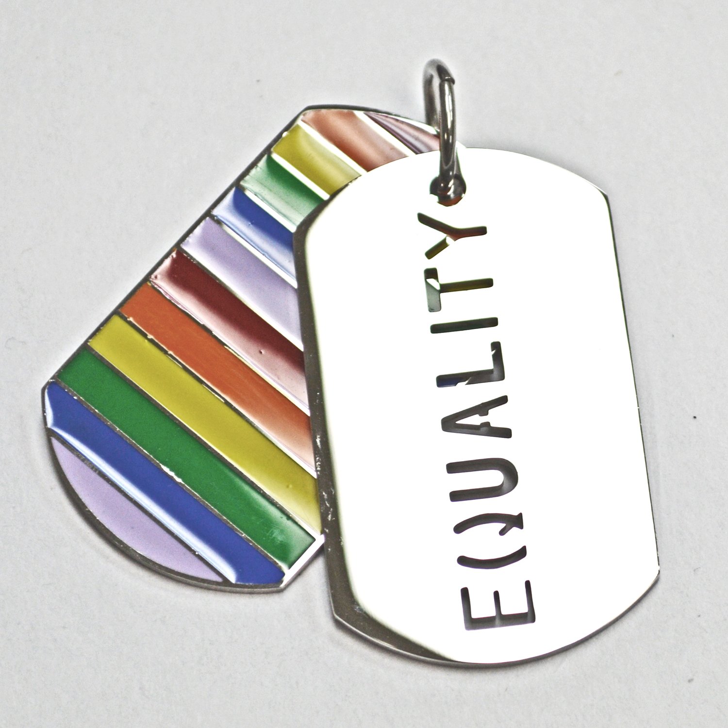 Equality Dog Tag Pendant 86-2221-Equality