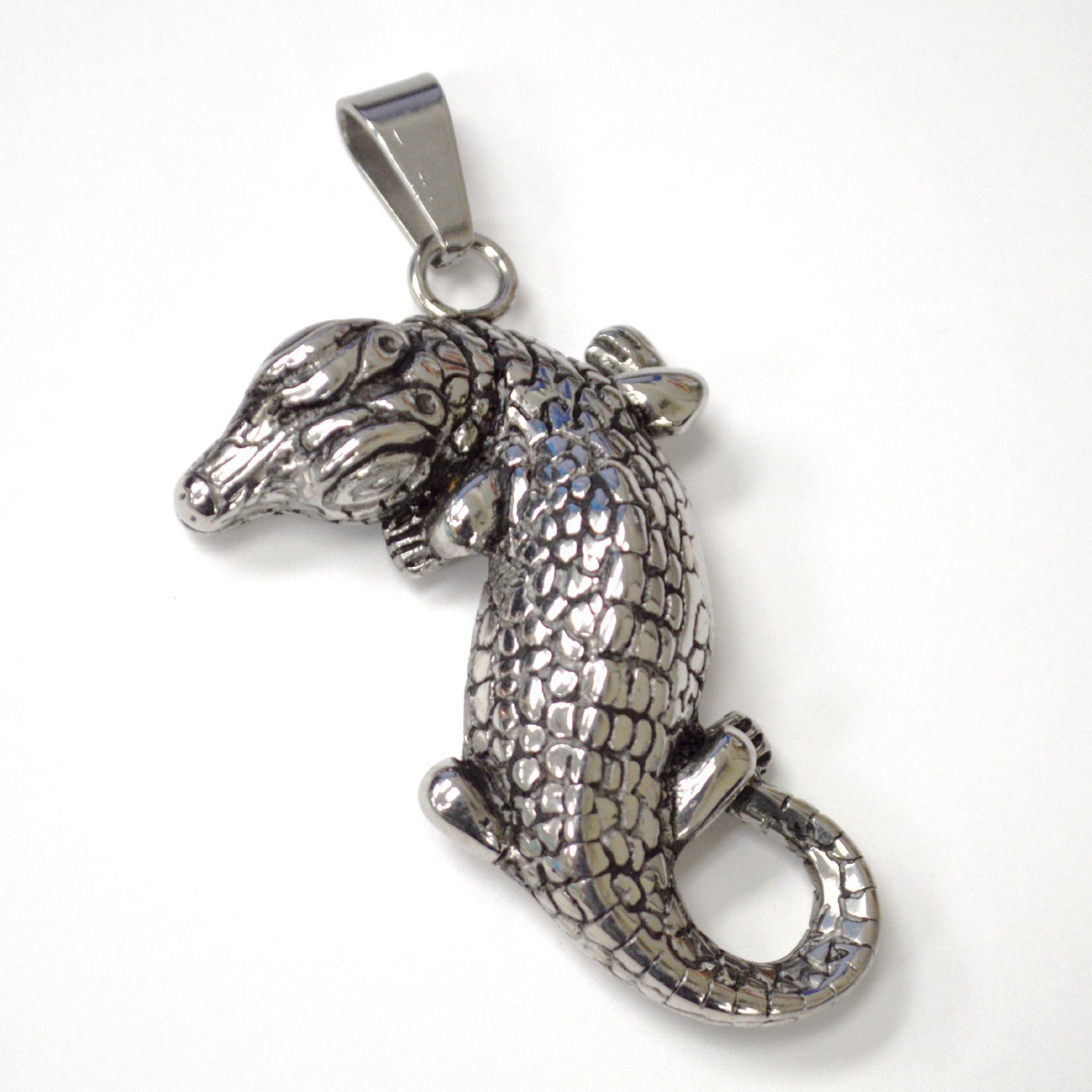Alligator Stainless Steel Pendant 86-3108