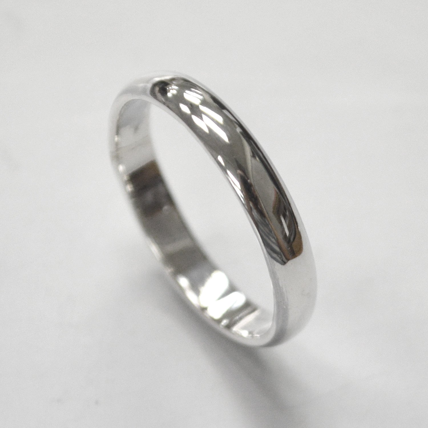 4mm Plain Band Ring Sterling Silver 51-1005-4