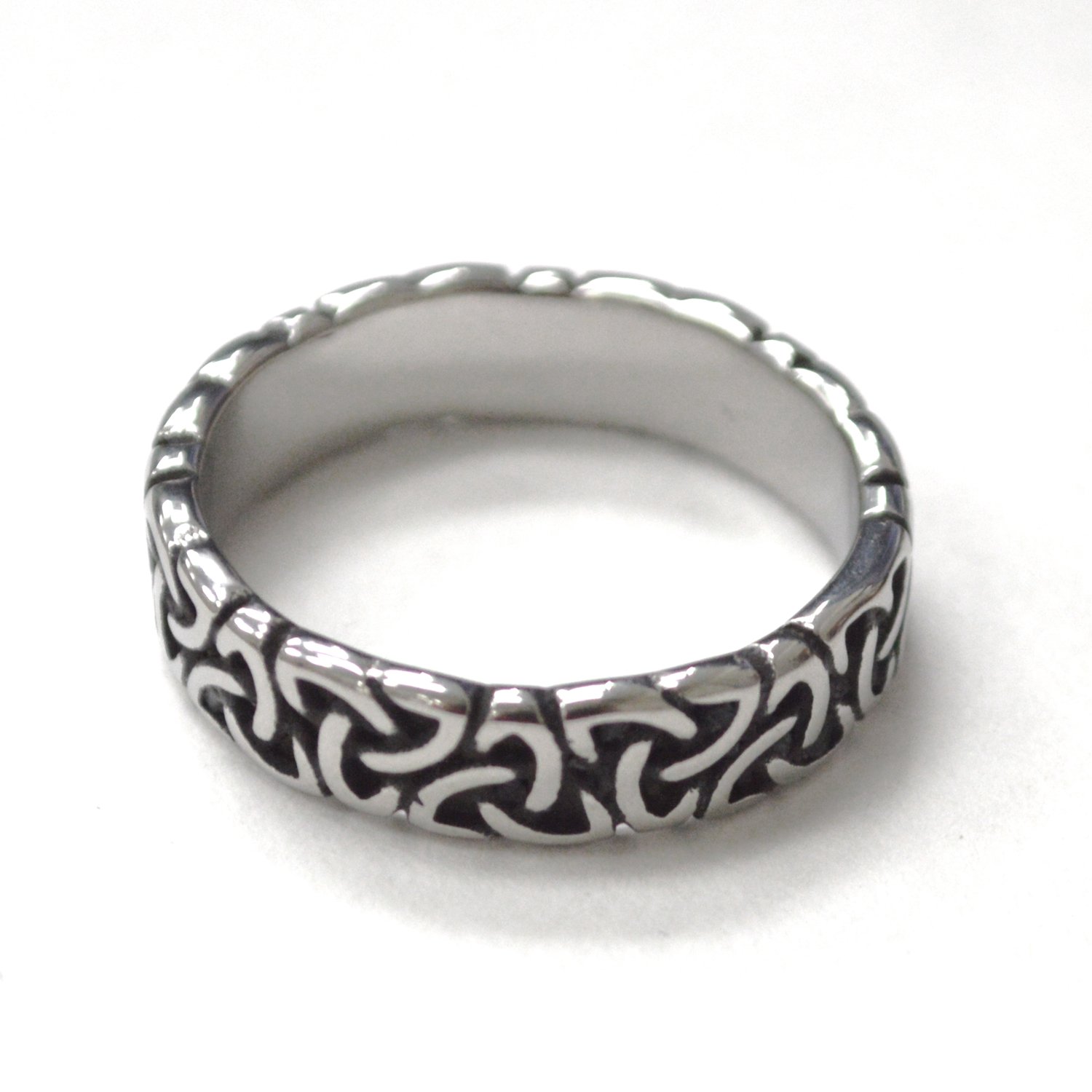 Celtic Stainless Steel Ring 81-1718