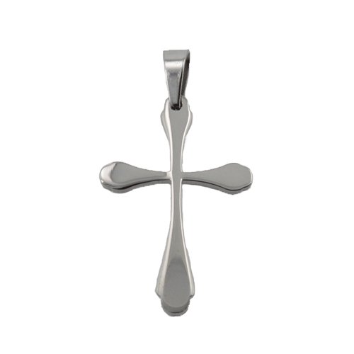 Mini Cross Stainless Steel Pendant 86-1255S