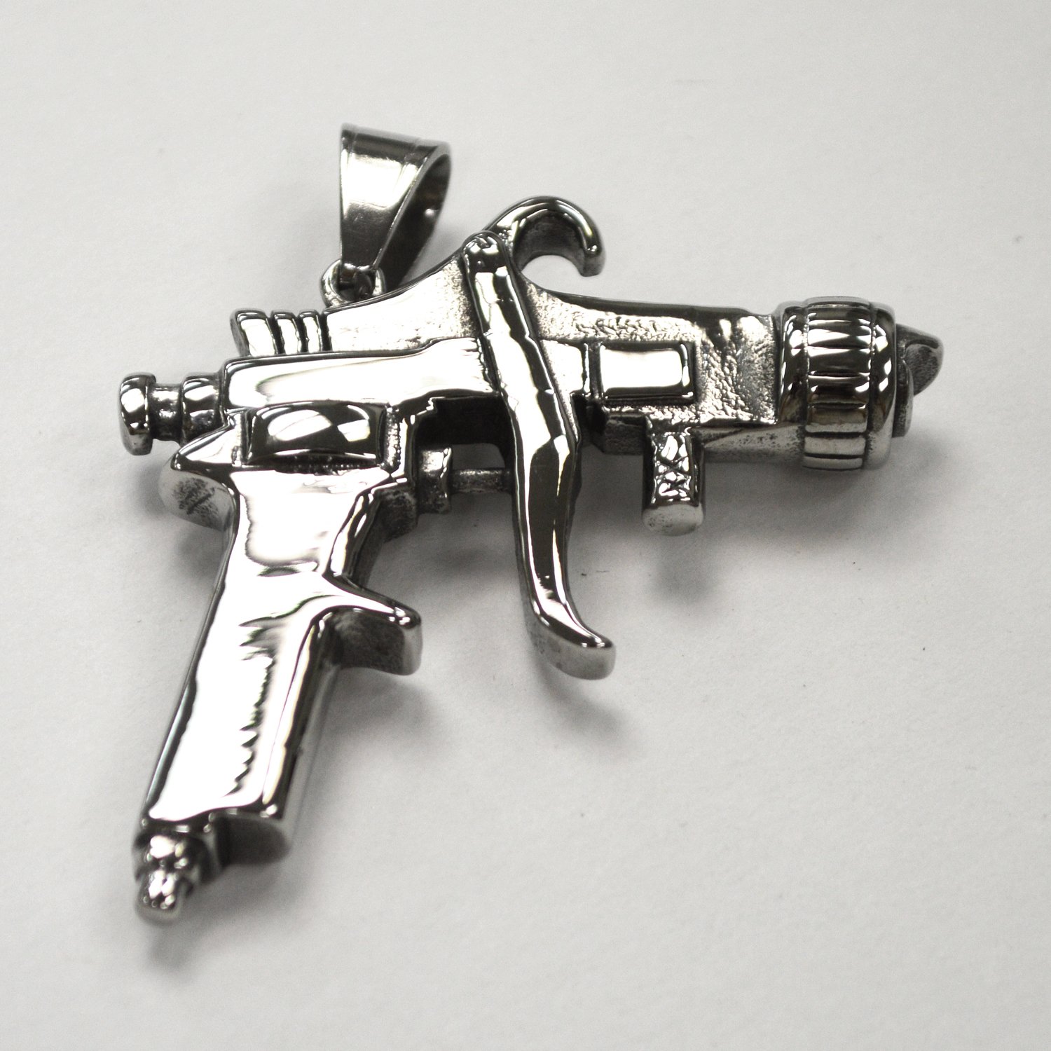 Gun Stainless Steel Pendant 86-2306