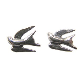 Swallow Stud Earring Sterling Silver 53-5039