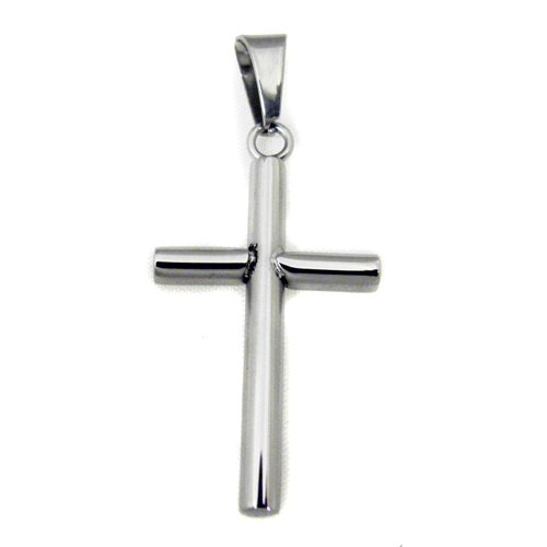 Cross  Stainless Steel Pendant 86-1002S