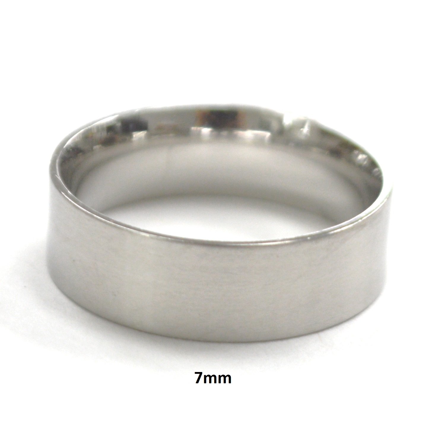 7mm Flat Plain Band Ring  81-304-7