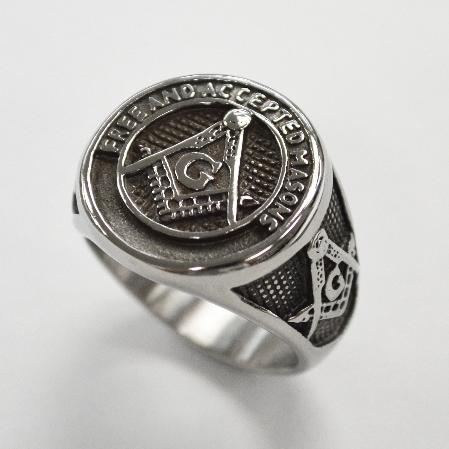 Mason Stainless Steel Ring 81-1317S