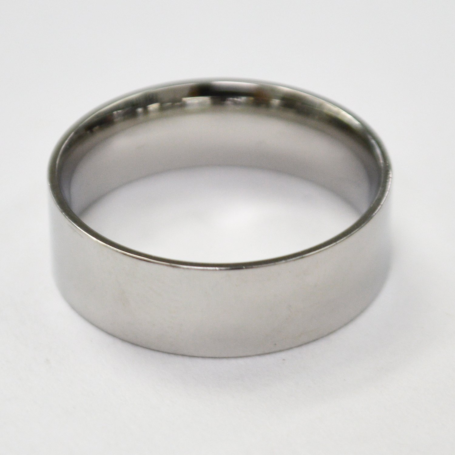 7MM SHINY FLAT BAND RING 81-403-7