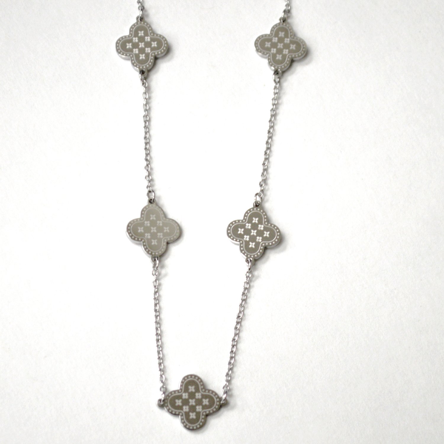 Designer's Inspired Stainless Steel Necklace 85-309S