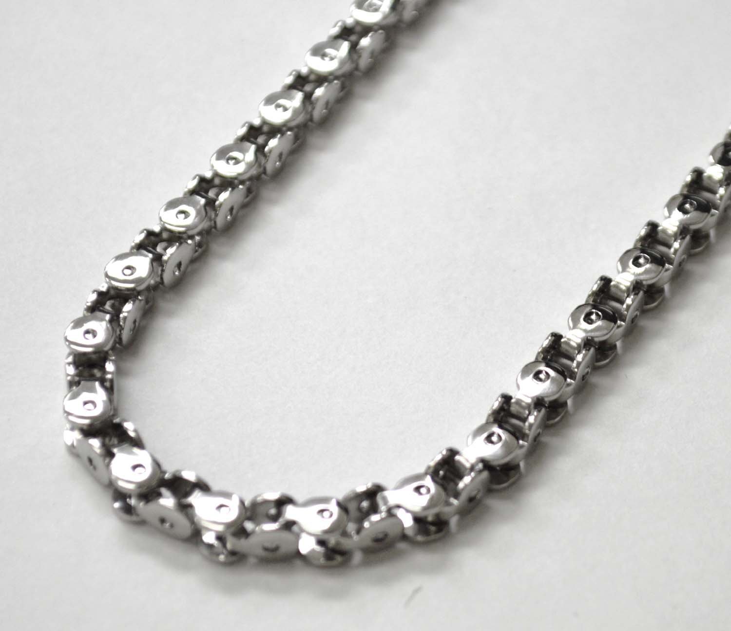 5mm Bicycle Link Stainless Steel Necklace 85-268S