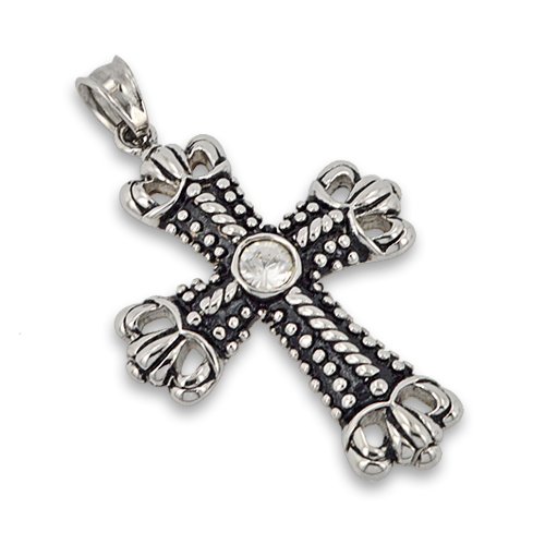 CROSS WITH CZ Pendant 86-1529L