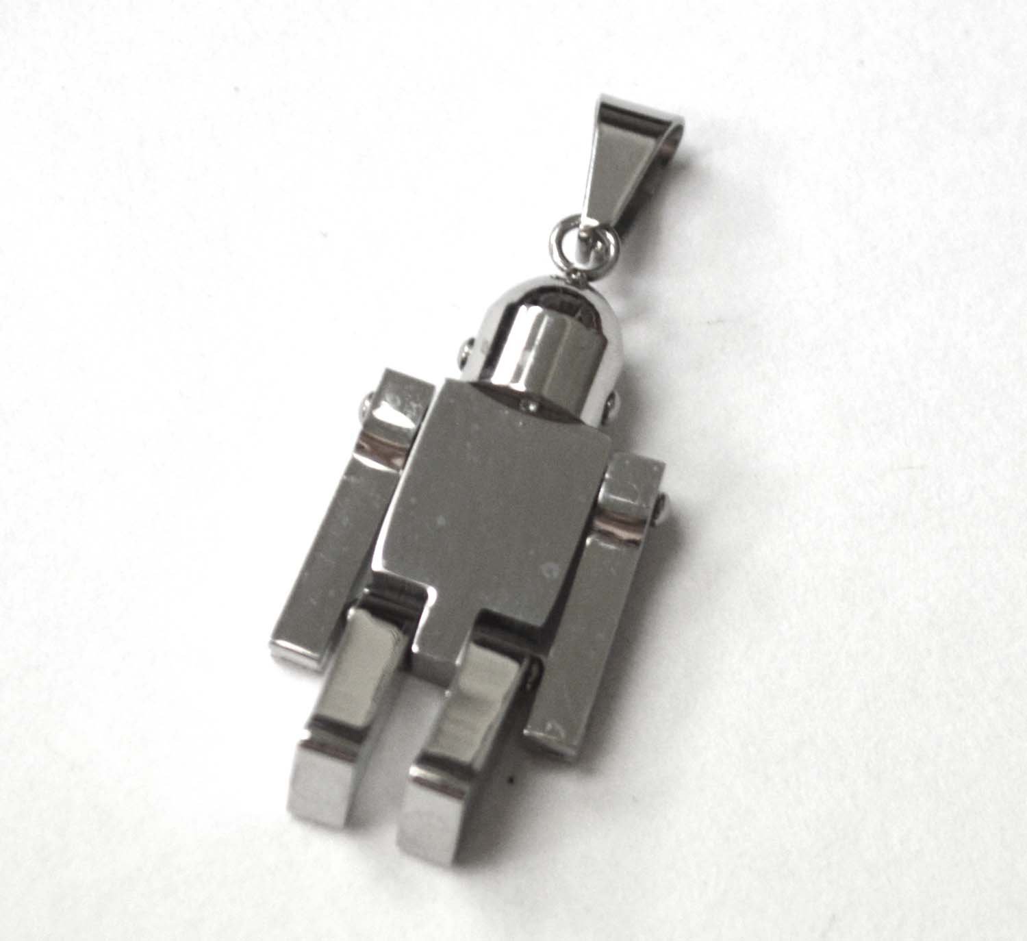 Movable Robot Stainless Steel Pendant 86-2271S