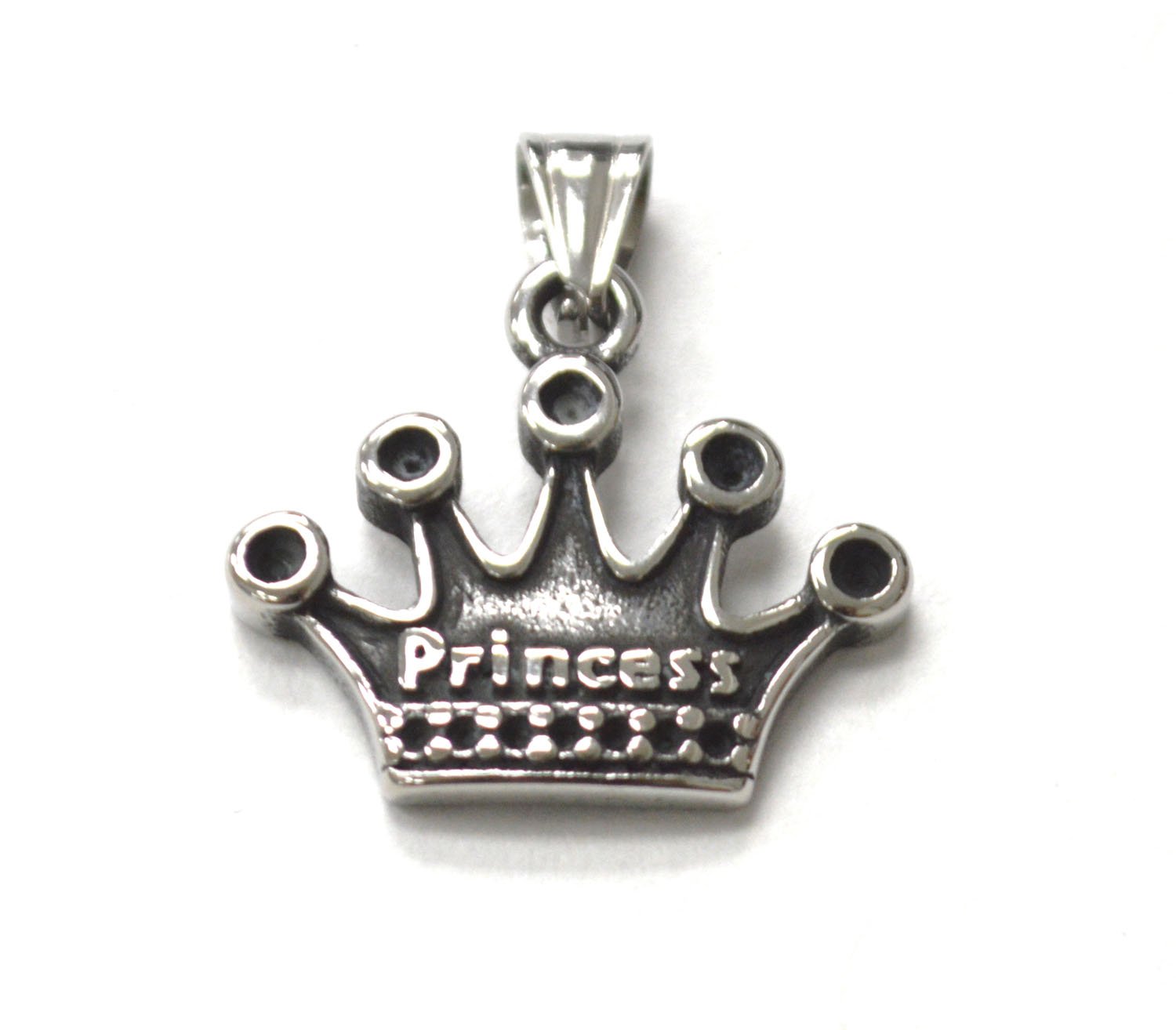 Crown Stainless Steel Pendant 86-2843