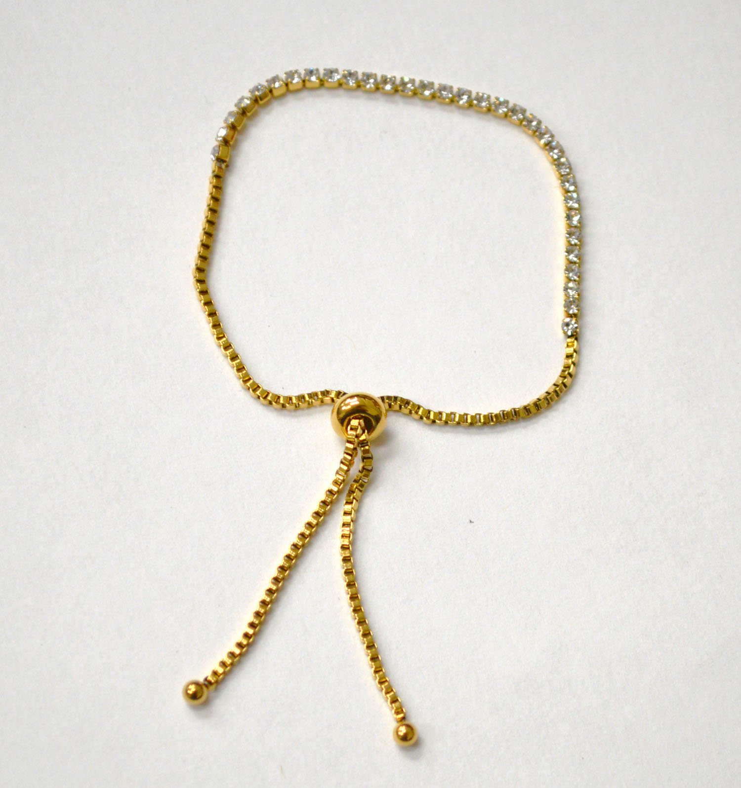 Infinity Gold Plated Bracelet 84-1905G