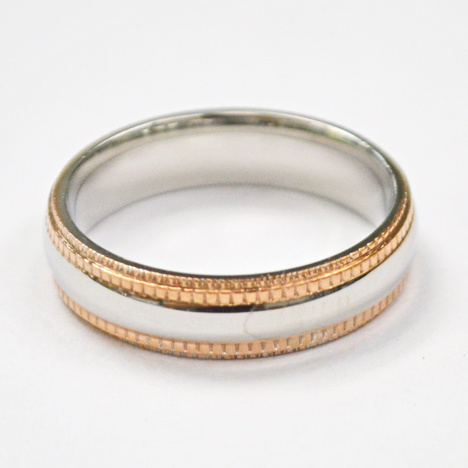 2 Tone Rose Gold Ring 81-323