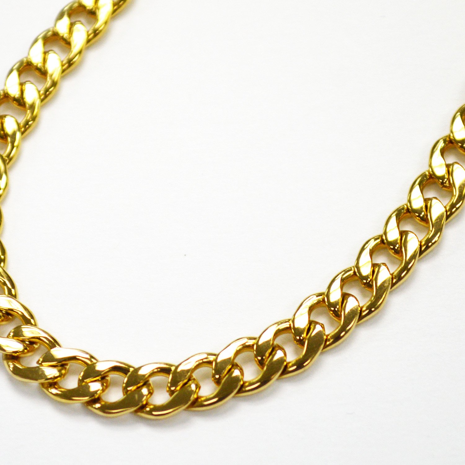 7mm Gold IP Plate Curb 85-162G-7