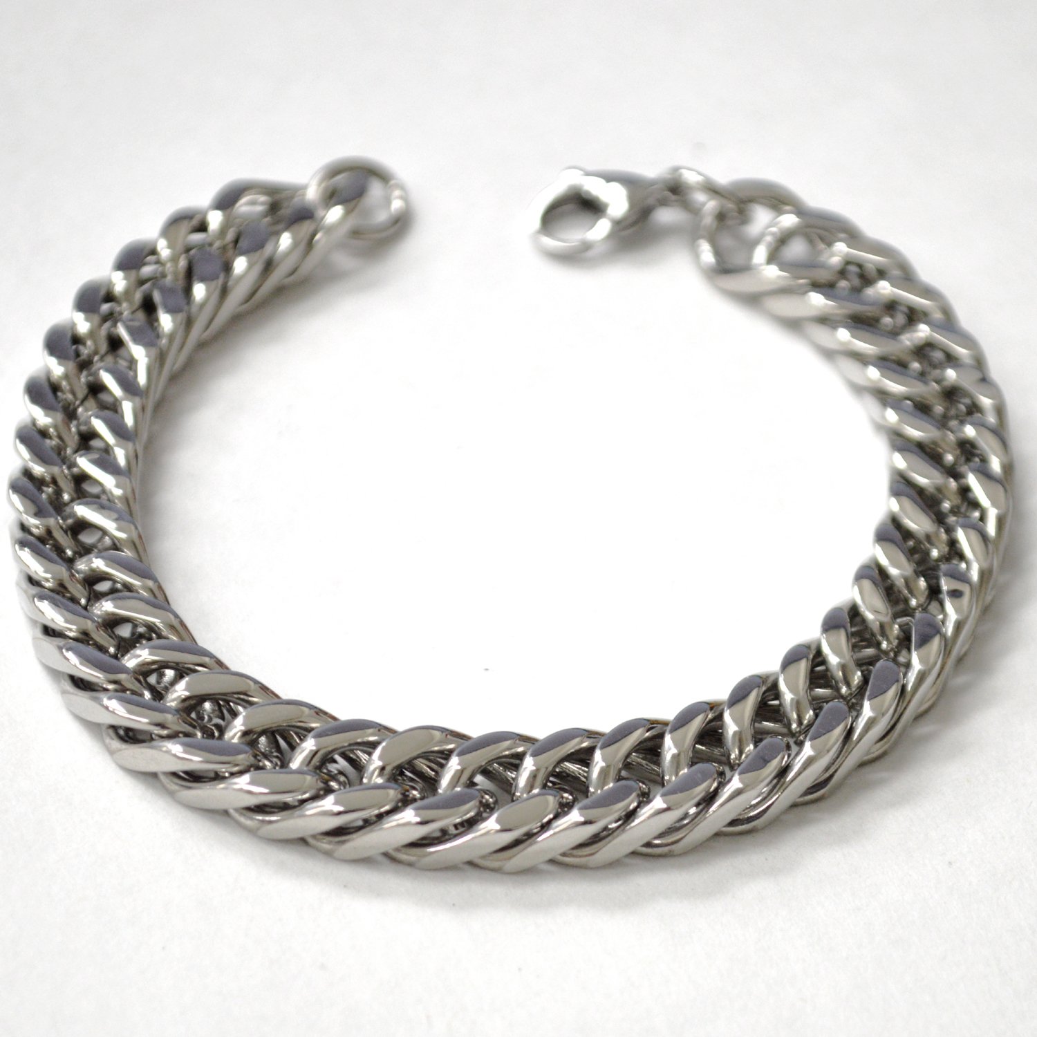 10mm ROMBO/GML Stainless Steel Bracelet 84-216S-10
