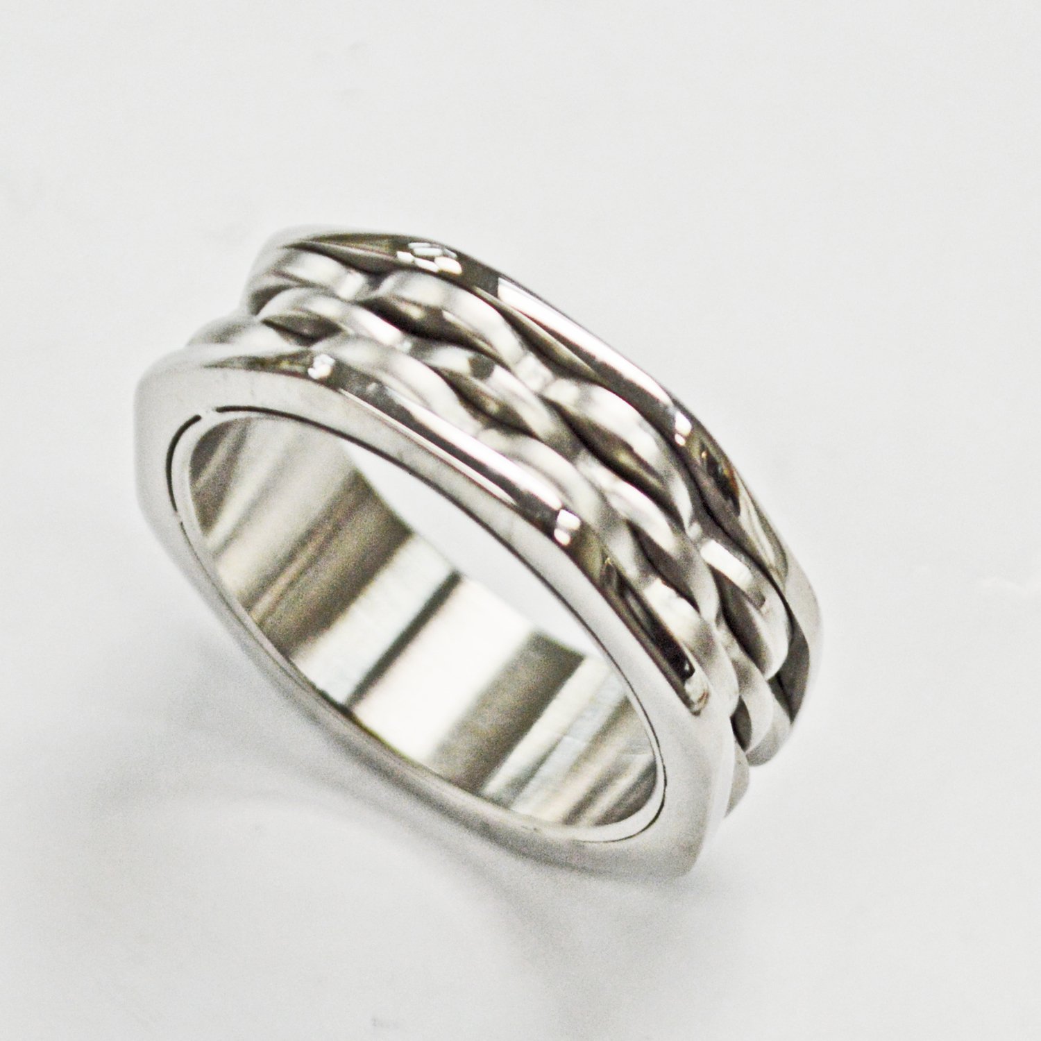 STAINLESS STEEL RING (8mm) 81-1285