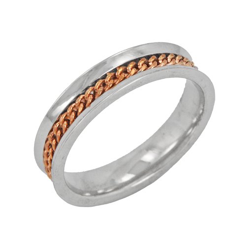 Rose Gold Center Ring (4mm) 81-592