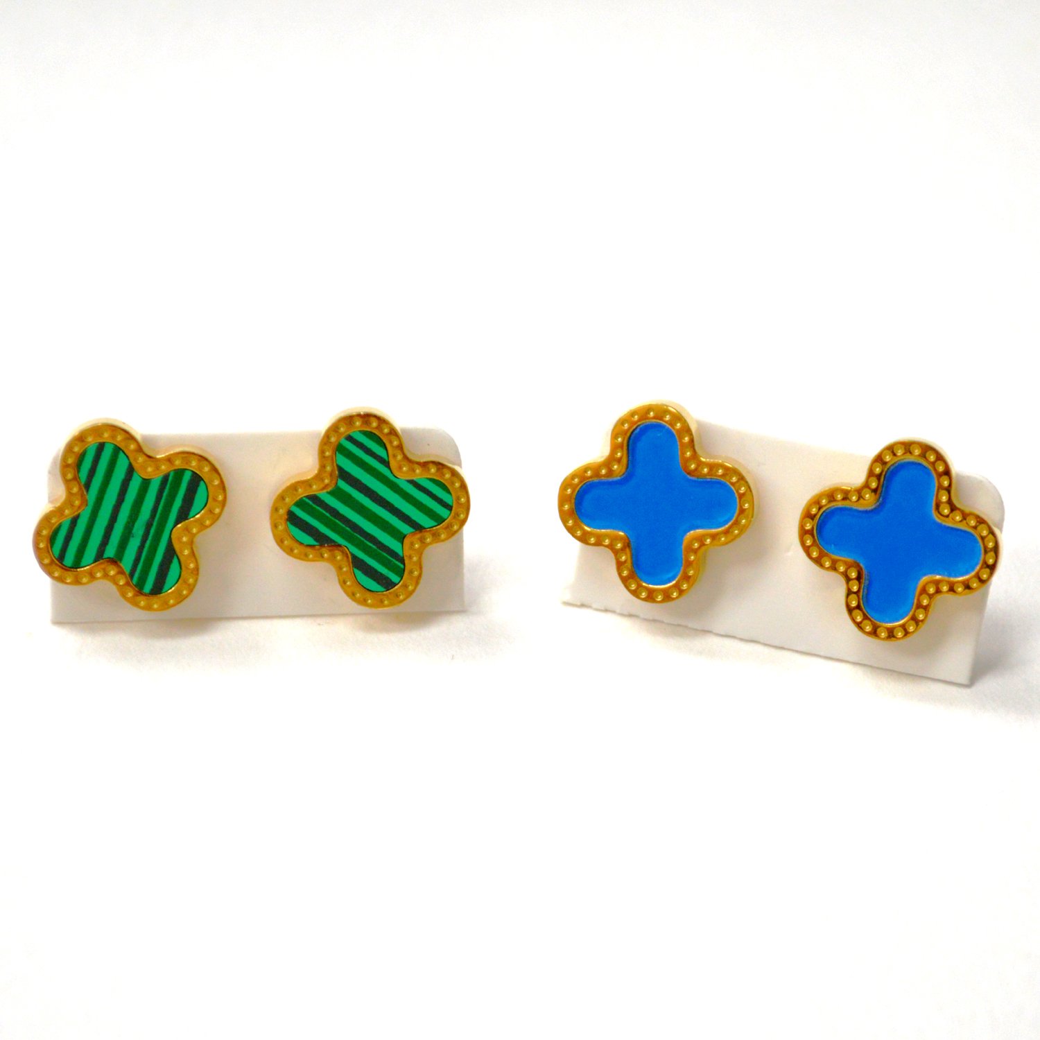 Designer's Inspired Gold IP Plated Earrings 83-967G